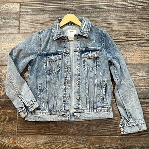 Old Navy Distressed Jean Jacket